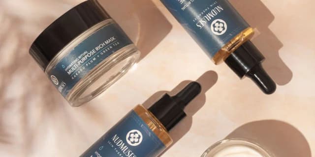 Nudmuses Hydrating Ritual moisturising line, serum and mask